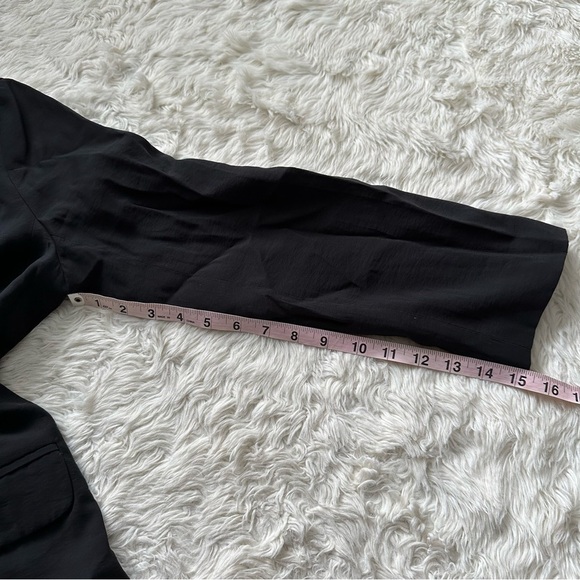 Madewell Jacket The Relaxed Blazer in Softdrape True Black M NWT New - Picture 12 of 12